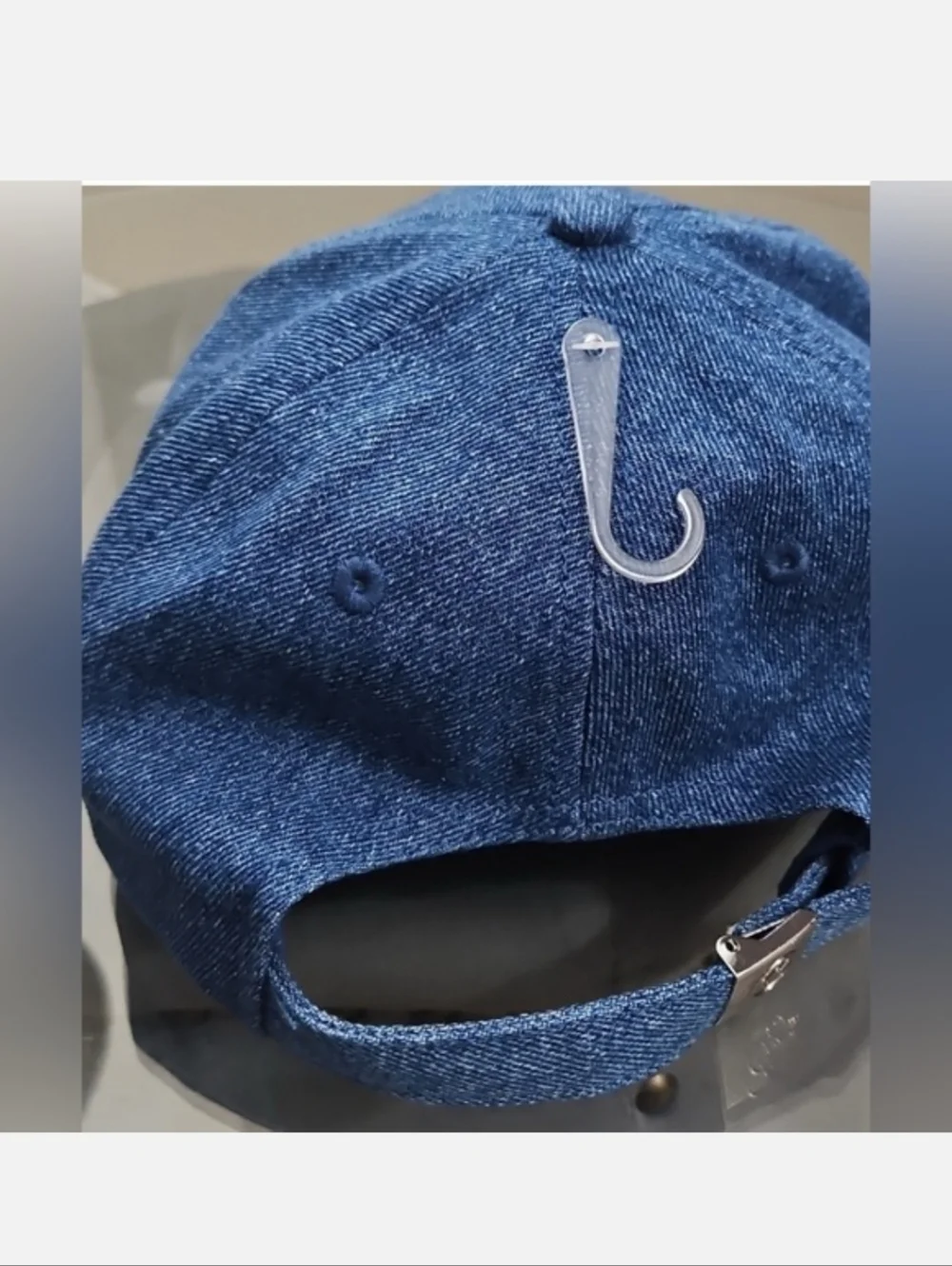 Michael Kors Womens Blue Denim Cap NWT - Picture 2 of 5